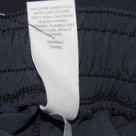 LIVI for Lane Bryant Navy Drawstring Cargo Pants • 26/28 • Plus‑Size Athleisure - Picture 7 of 8